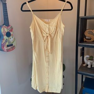 yellow sundress